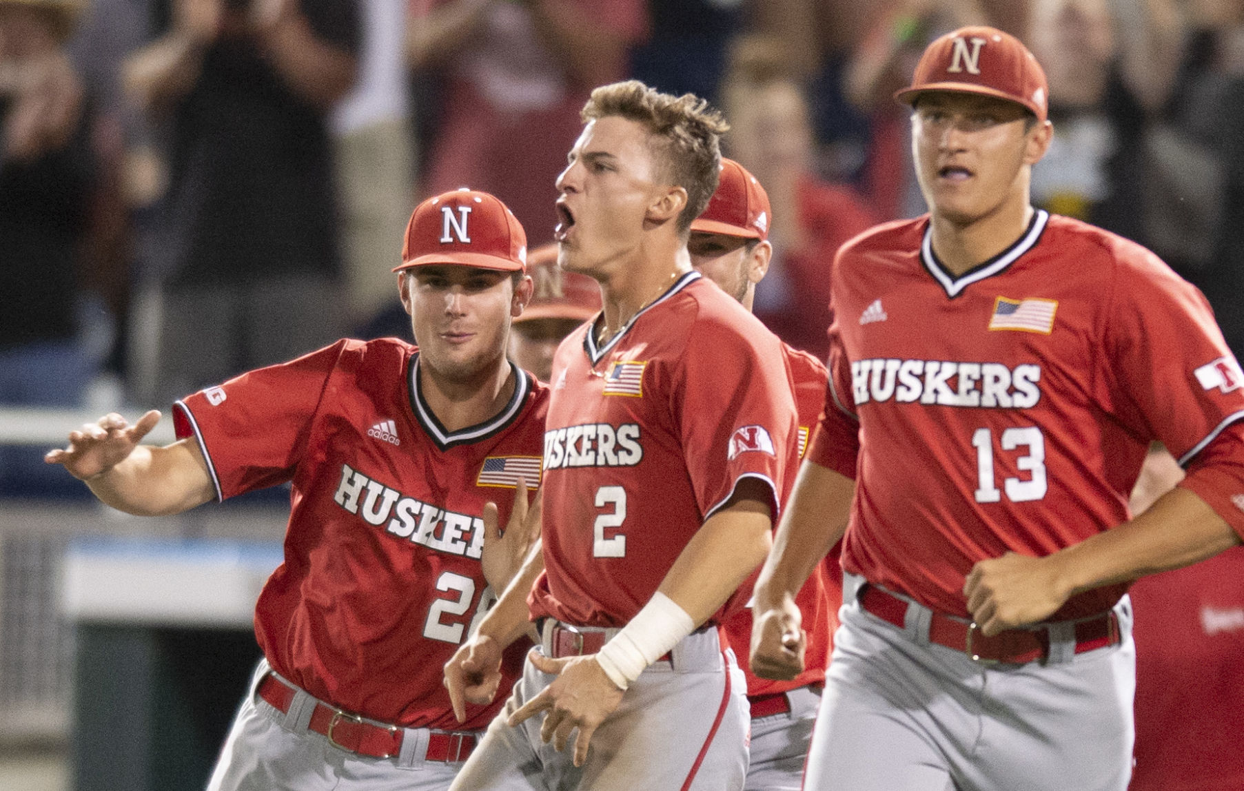 Nebraska vs. Michigan, second game, 5.25